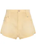 R13 Maize shorts - Yellow
