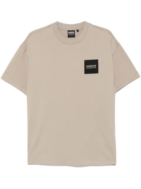 Barbour International playera con diseño color block