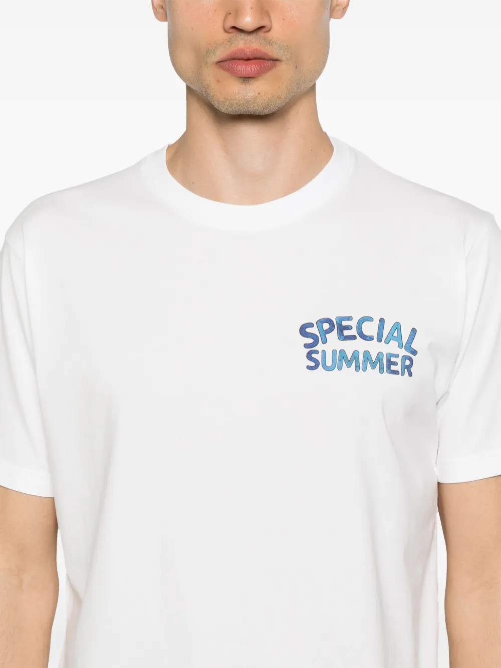 MC2 Saint Barth Summer Vespa T-shirt Wit
