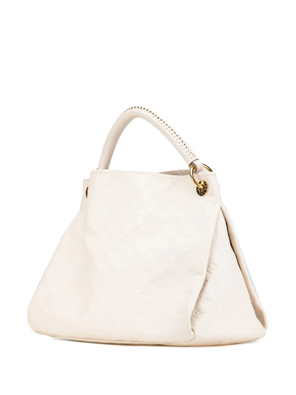 Louis Vuitton Pre-Owned 2011 Artsy MM hobo tas met monogram-print - Wit