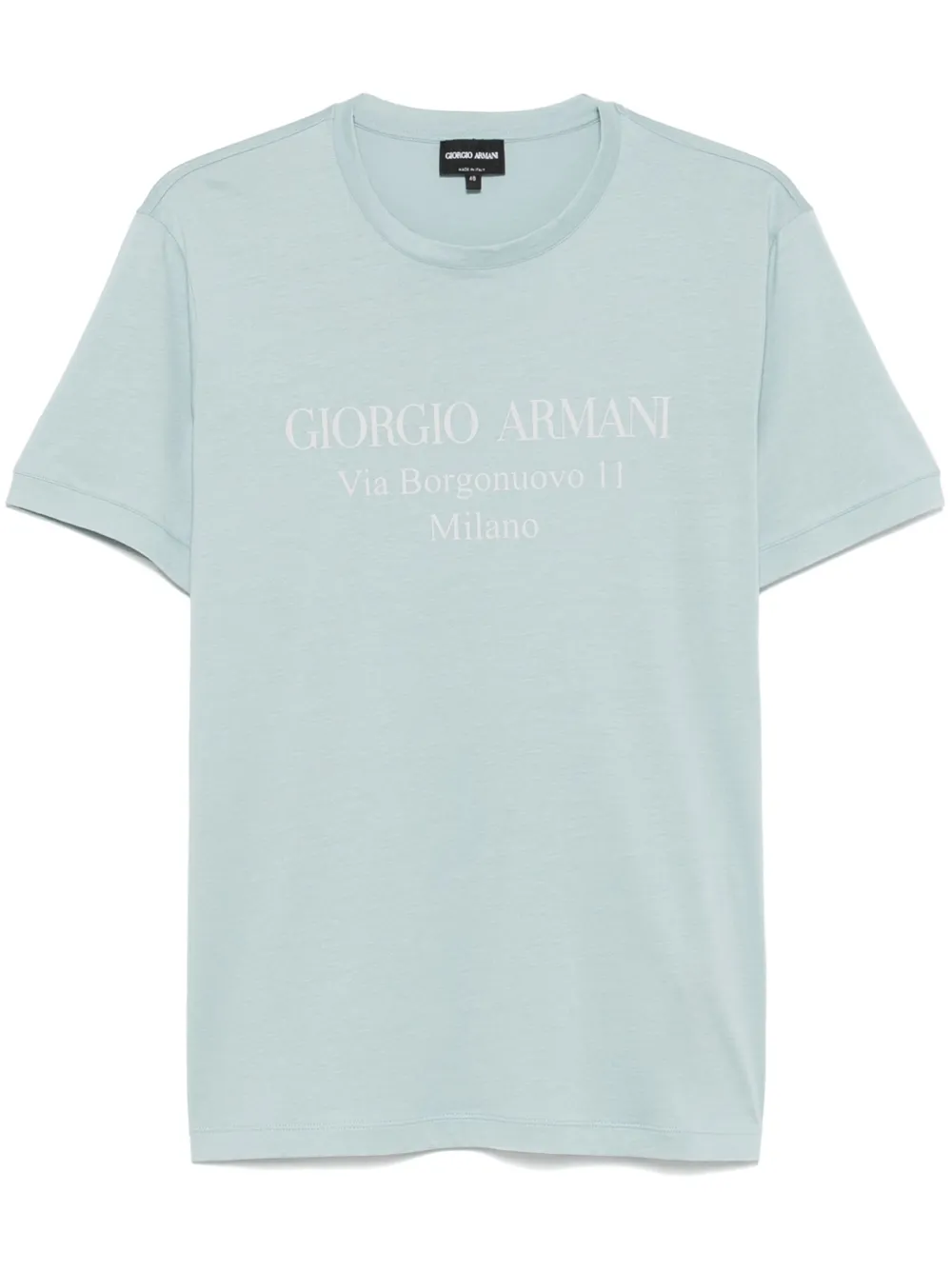 logo print T-shirt