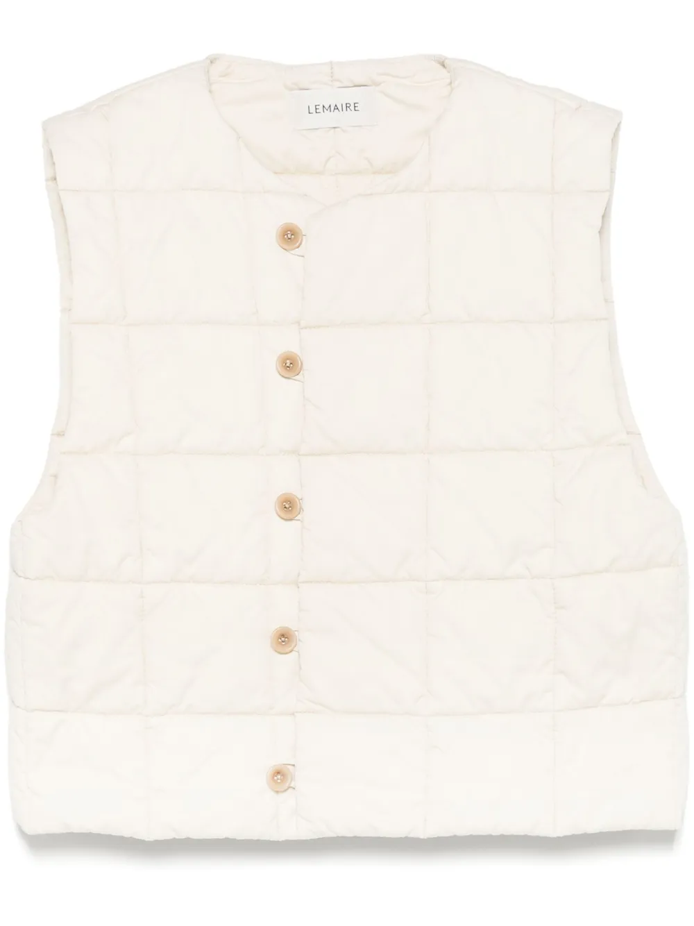 quilted gilet