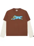 ICECREAM graphic print t-shirt - Brown