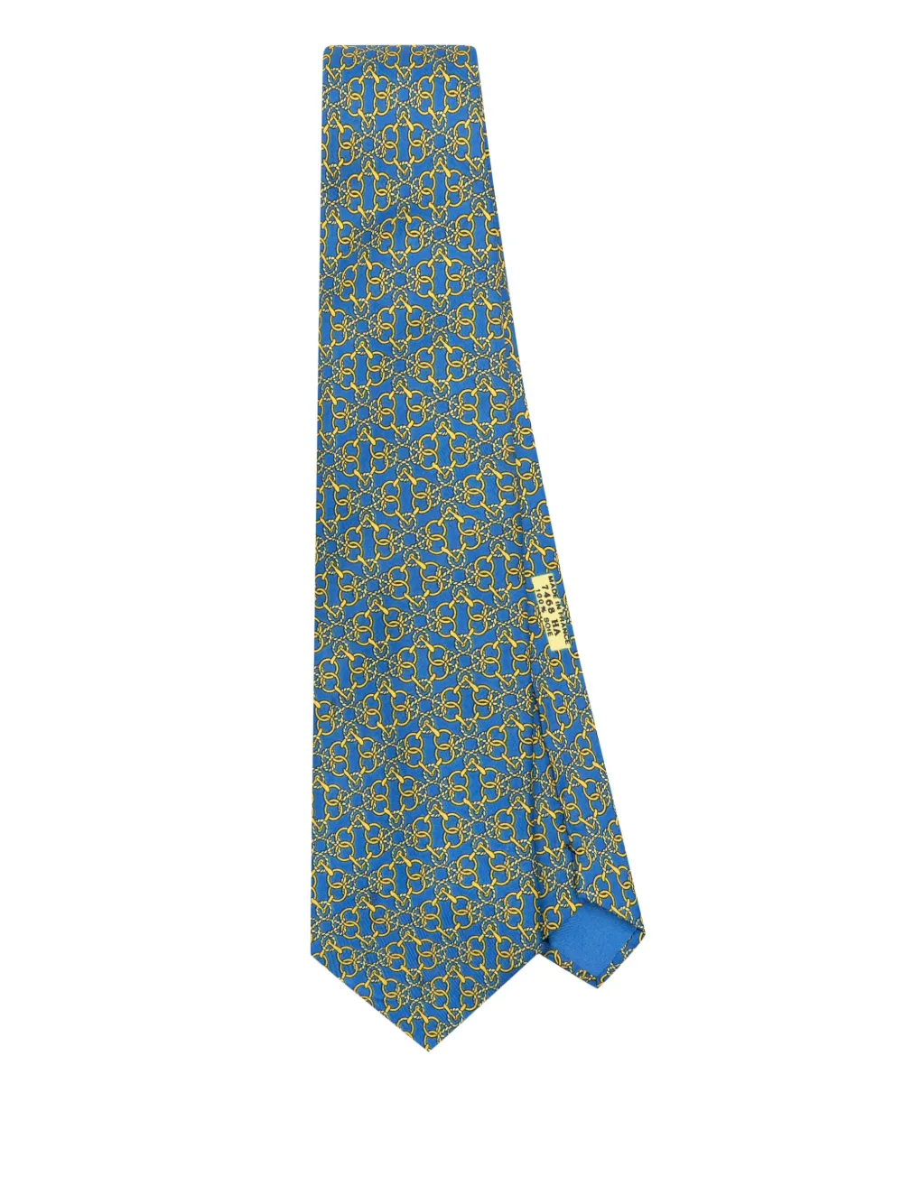 Hermès Pre-Owned corbata de seda 2010 | azul | Image 1