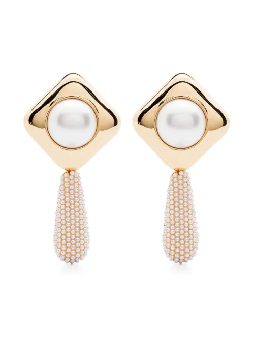 Boucles d'oreilles à ornements - Self-Portrait - Modalova