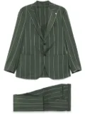 LUIGI BIANCHI MANTOVA pinstriped suit - Green