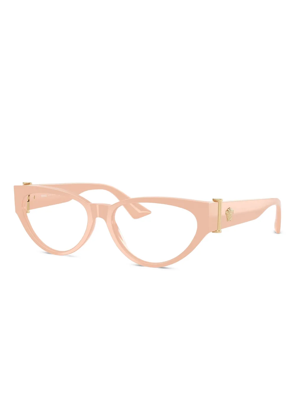 Versace Eyewear Bril met cat-eye montuur Roze