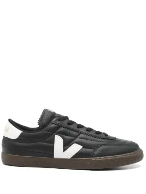 VEJA Volley レザースニーカー | ブラック | FARFETCH JP