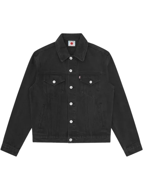 ICECREAM logo print denim jacket 