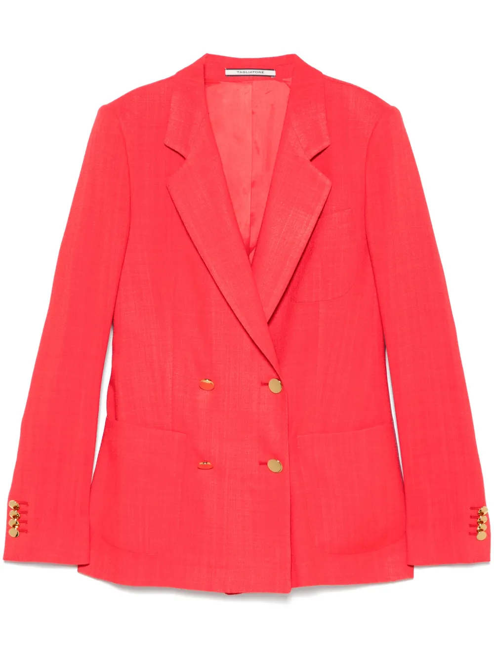 Tagliatore Blazer met dubbele rij knopen Rood