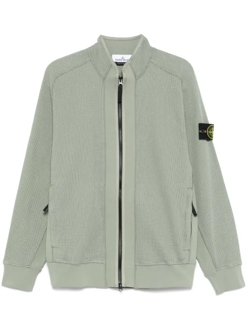 Stone Island organic cotton fleece sweatshirt