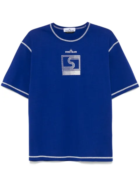 Stone Island logo-print T-shirt