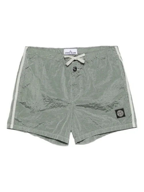 Short de bain à design froissé - Stone Island - Modalova