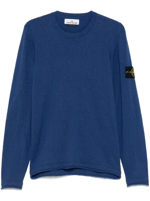 Stone Island suéter con cuello redondo