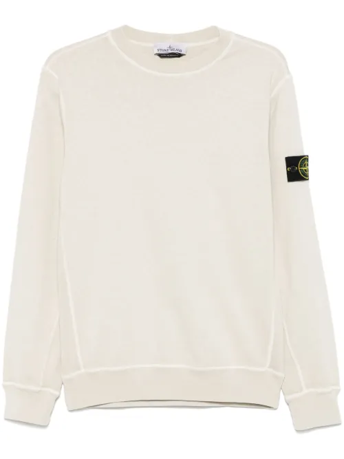 Sweat en coton à patch Compass - Stone Island - Modalova