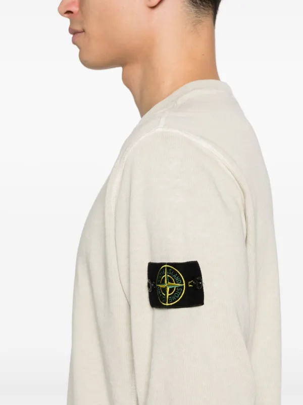 Stone Island コンパスバッジ スウェットシャツ | ニュートラル