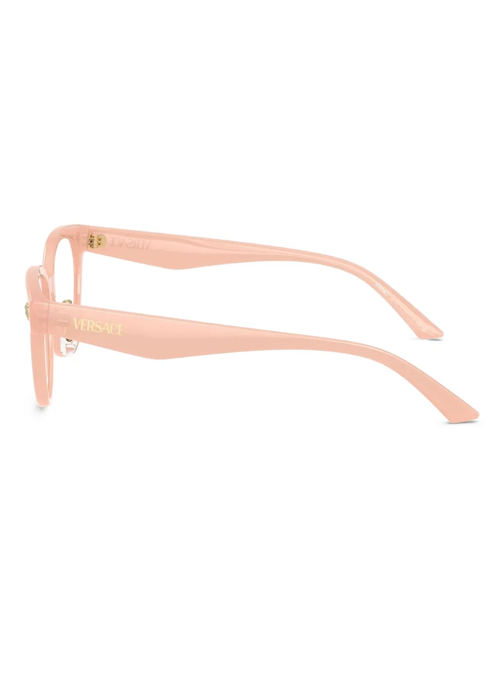 Versace Eyewear Medusa bril met cat-eye montuur Roze