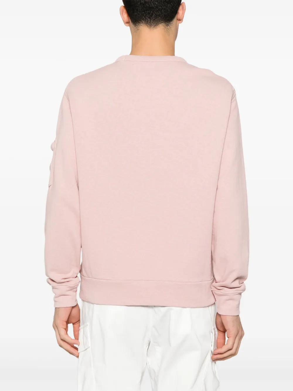 C.P. Company Sweater met Lens-detail Roze