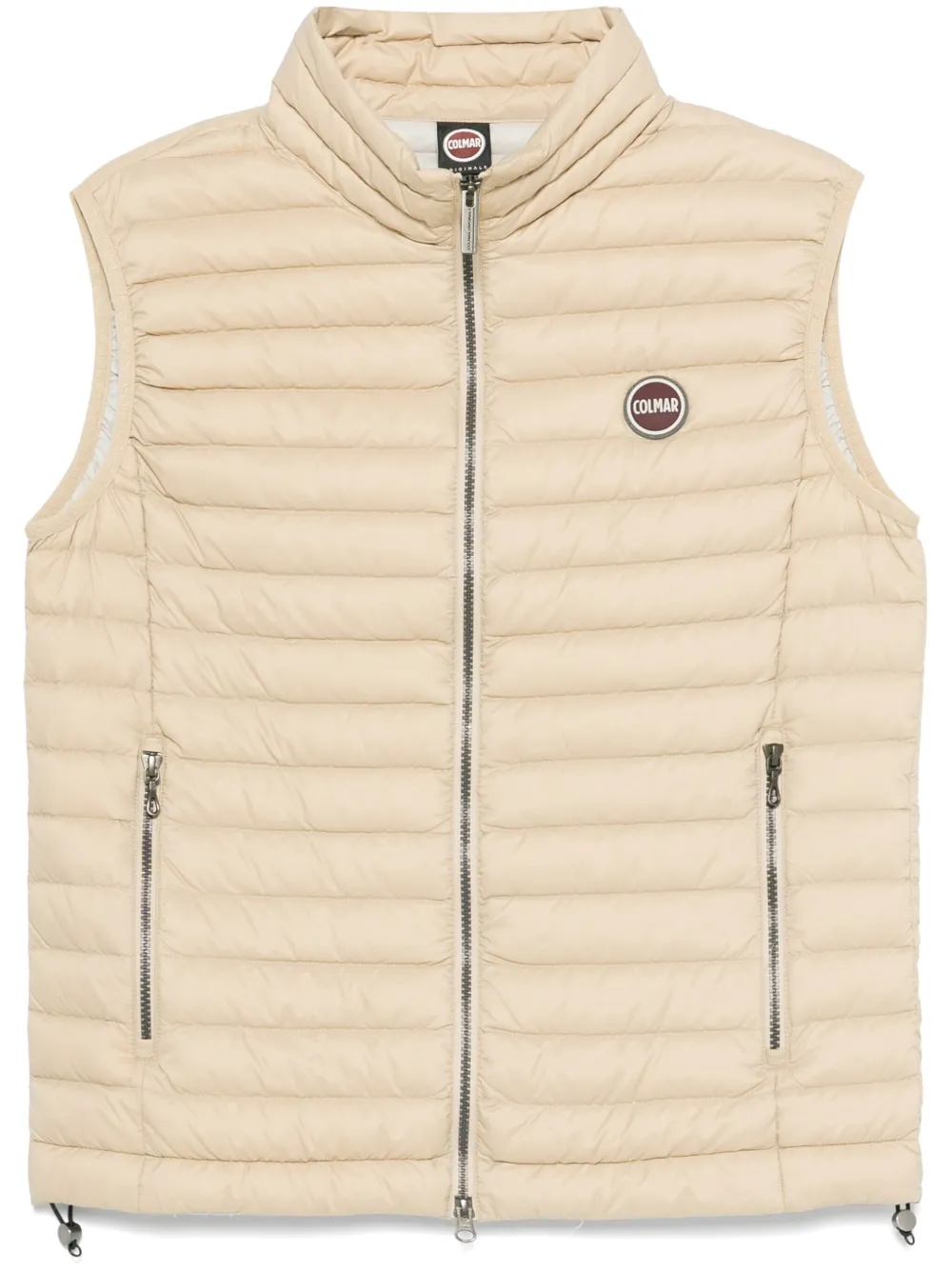 Colmar Bodywarmer met logopatch Beige