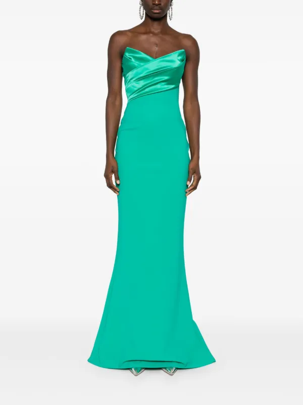 scuba maxi dress