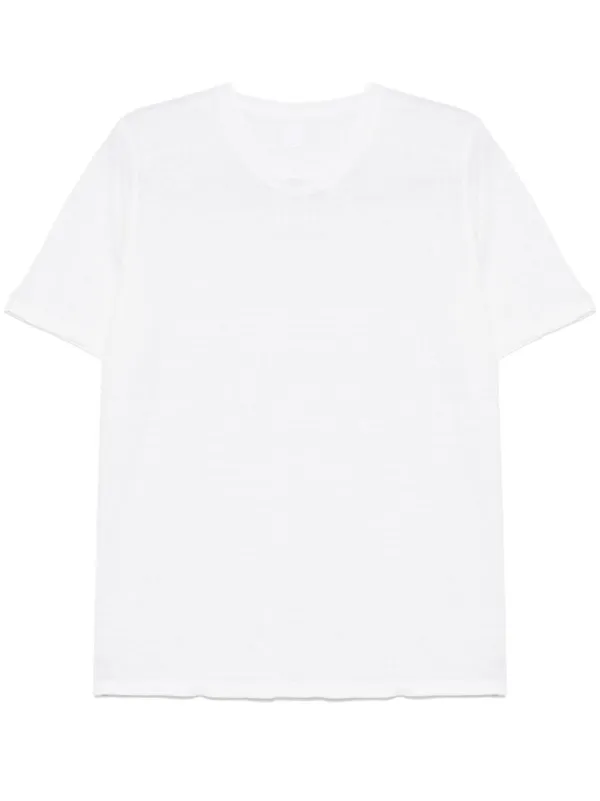 Tシャツ・カットソー 120% LINO Men T-shirt White 31ALIM7186000G24031ALIM S0050R 120% Lino Outlet: T-shirt men - White | 120% Lino t-shirt