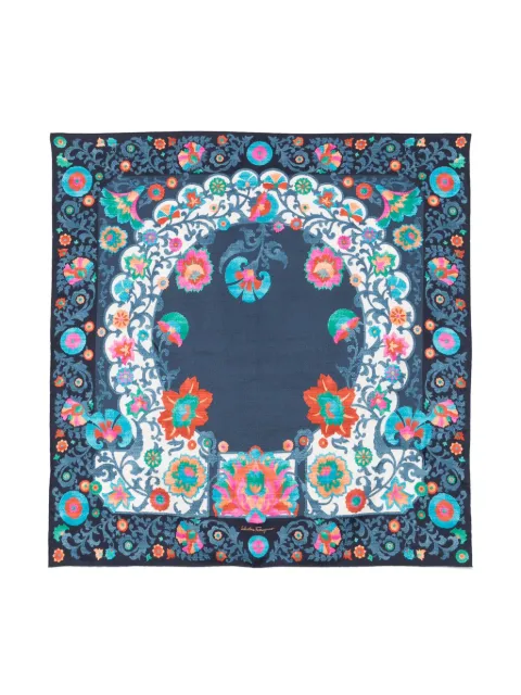 Ferragamo Pre-Owned printed silk scarf