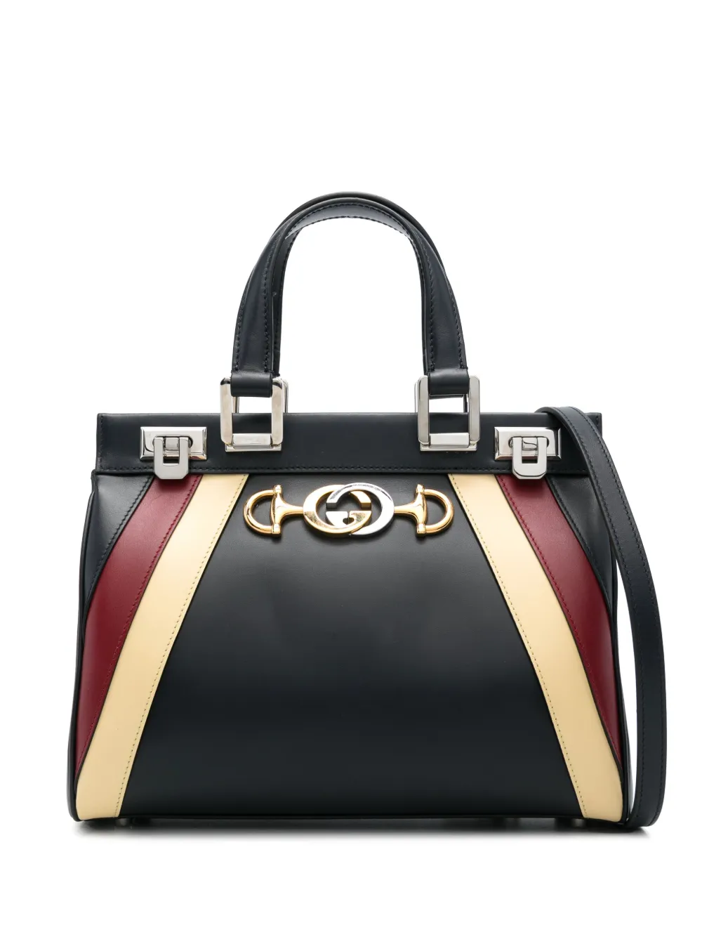 Gucci Pre-Owned medium Zumi top handle bag | Blue | Image 1