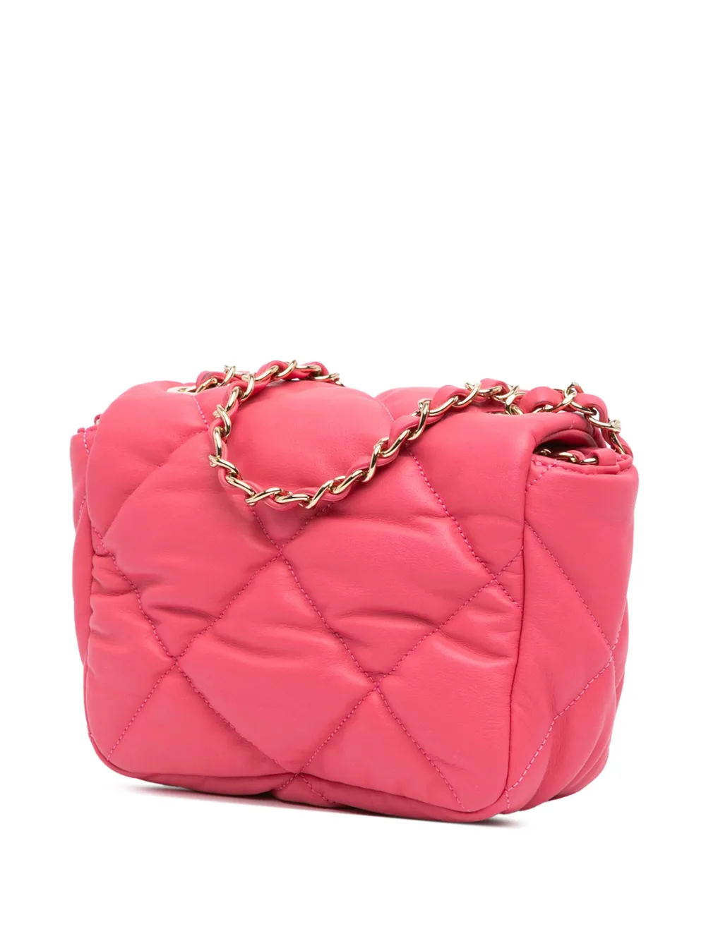 CHANEL Pre-Owned 2020 Mini Quilted Calfskin Bubbly Flap crossbody bag | Pre-Owned | Image 2