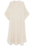 120% Lino linen maxi dress - Neutrals