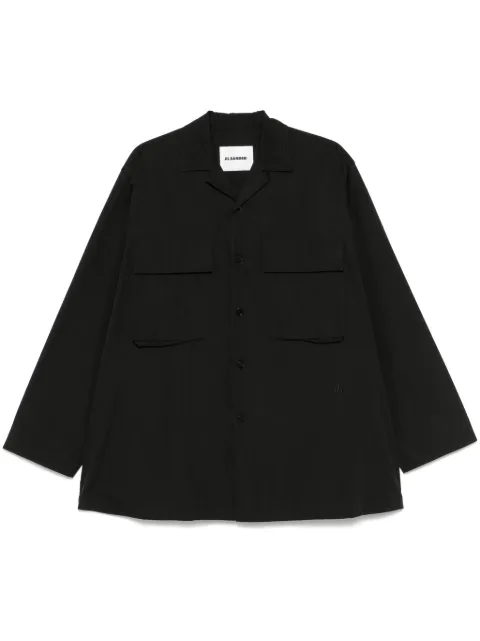 JIL SANDER+ camisa con logo bordado