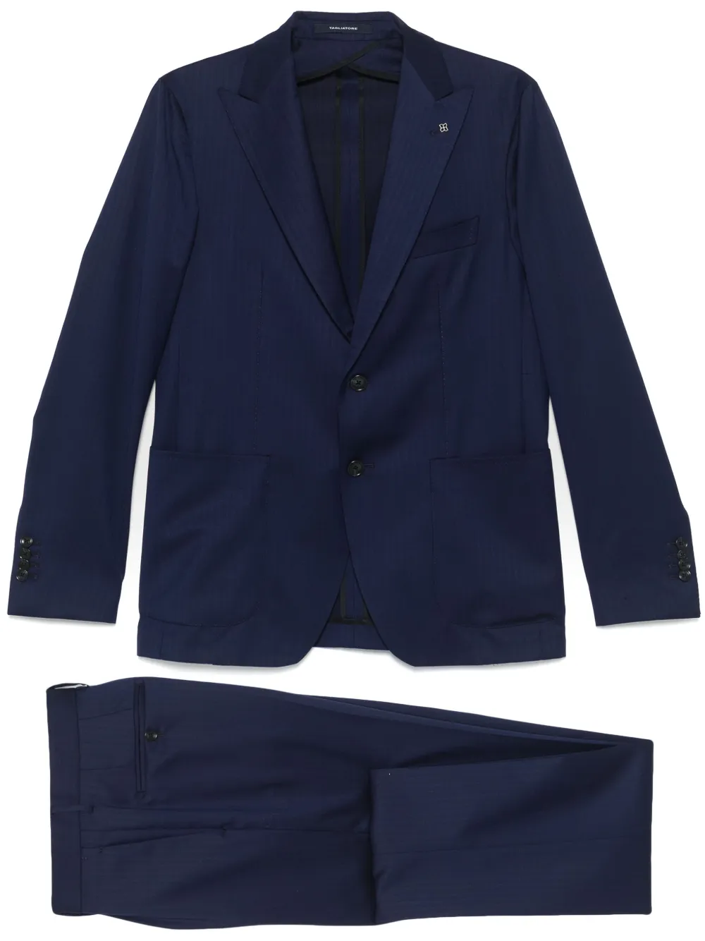 Tagliatore wool suit | Blue | Image 1