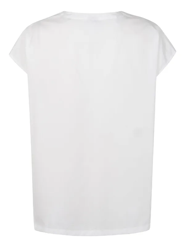 ASPESI VネックTシャツ 3487M127 01071 ASPESI Vネック Tシャツ | ホワイト | FARFETCH JP