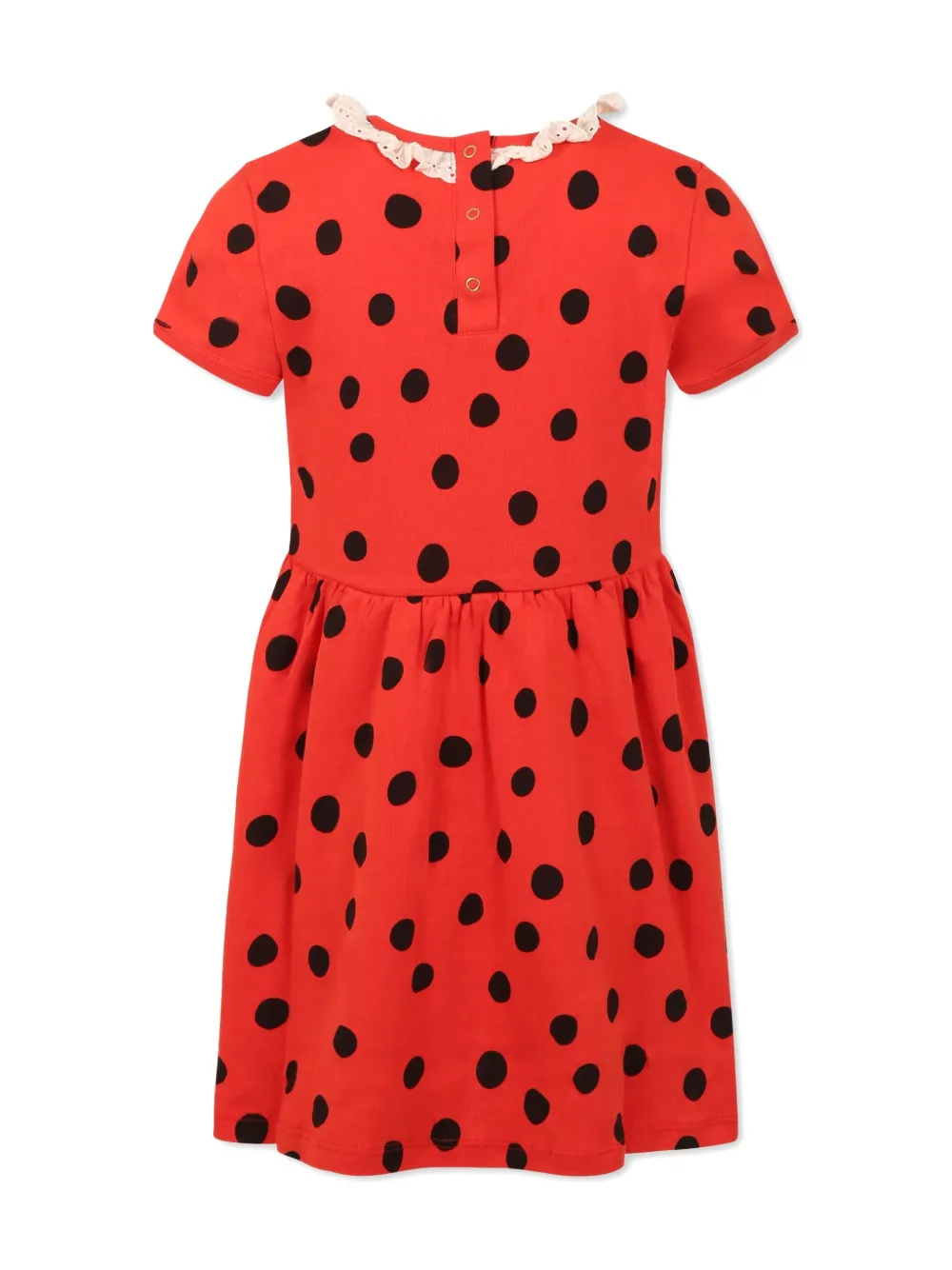 Mini Rodini cotton dress - Rood