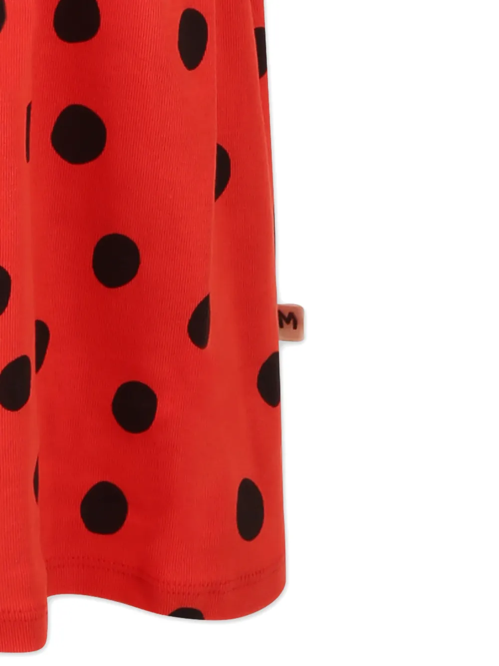 Mini Rodini Katoenen jurk Rood
