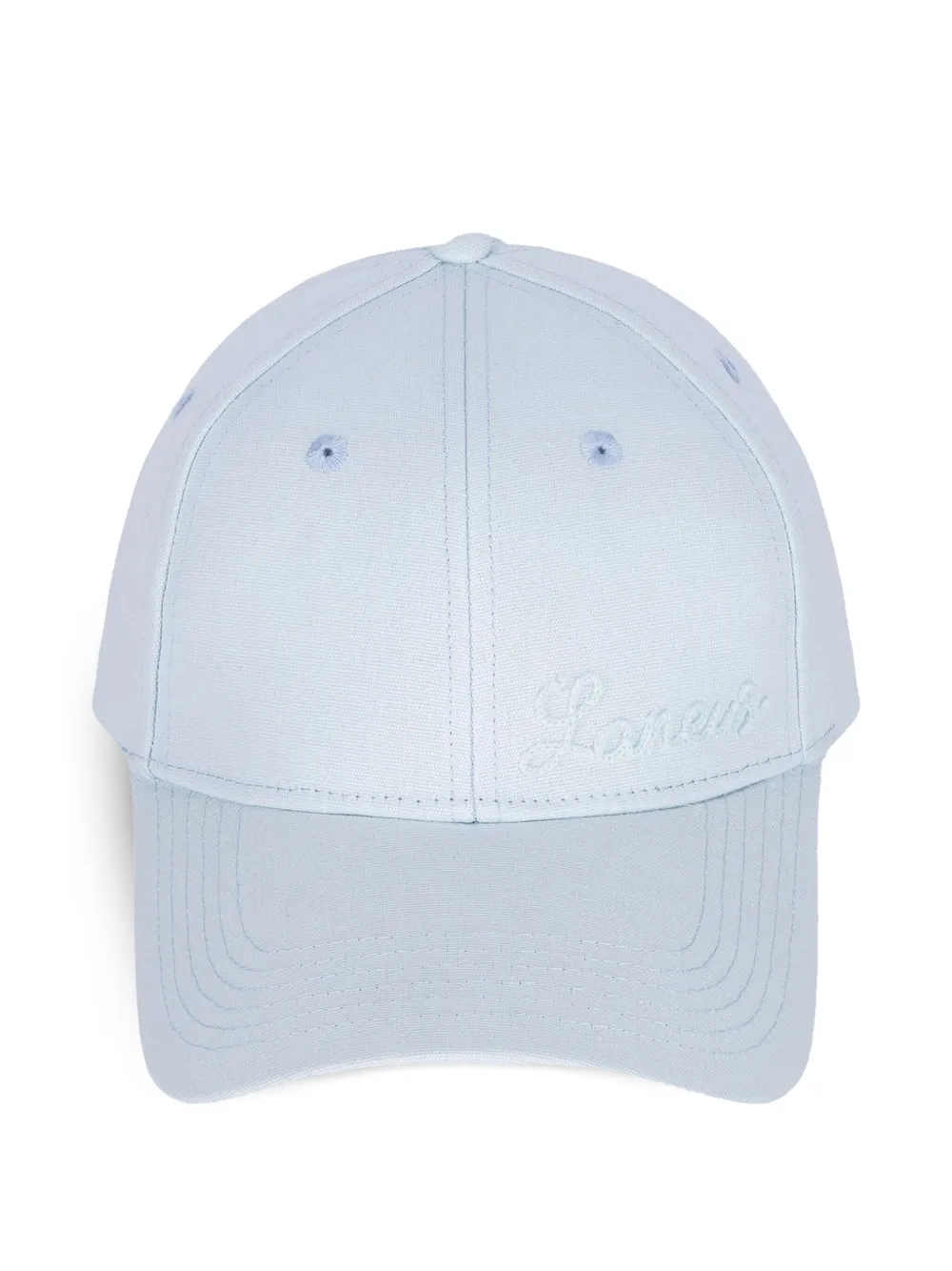 Laneus logo-embroidered cap | Blue | Image 1