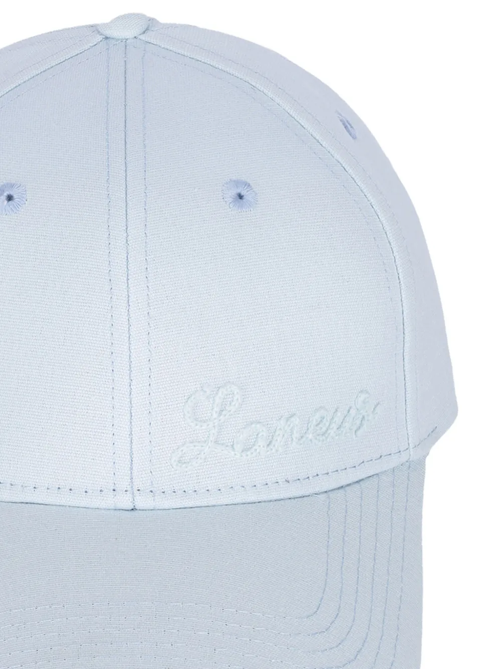 Laneus Logo-embroidered Cap In Blue