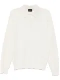Brioni Trama-weave polo shirt - Neutrals