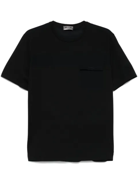 Herno playera con logo en relieve
