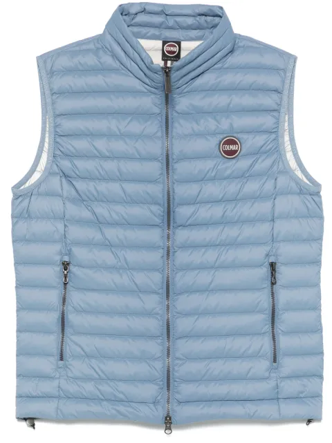 Colmar logo-patch padded gilet