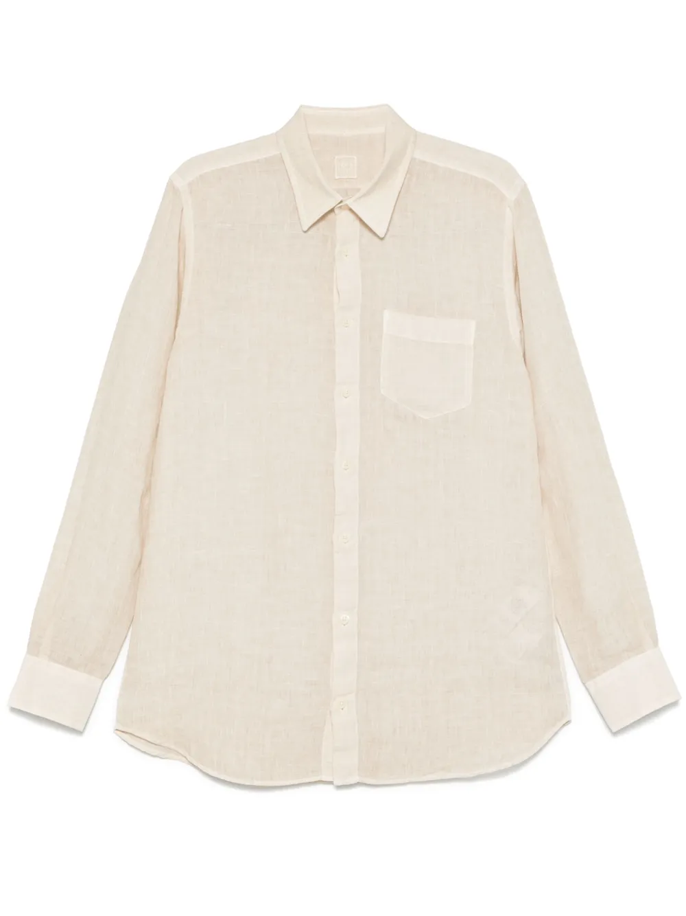 120% Lino chemise en lin | tons neutres | Image 1