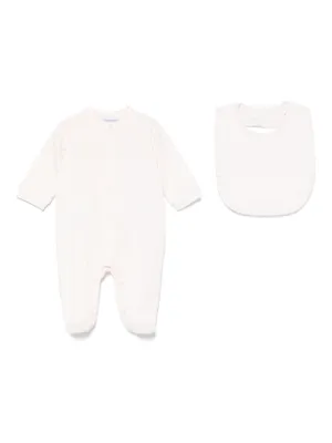 Chloé Kids コットンパジャマ＆ブランケット セット | ホワイト