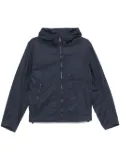 Colmar logo-patch hooded jacket - Blue