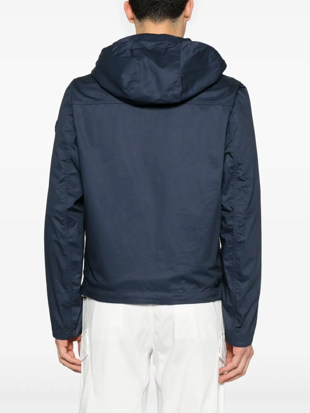 Colmar Jack met capuchon en logopatch Blauw