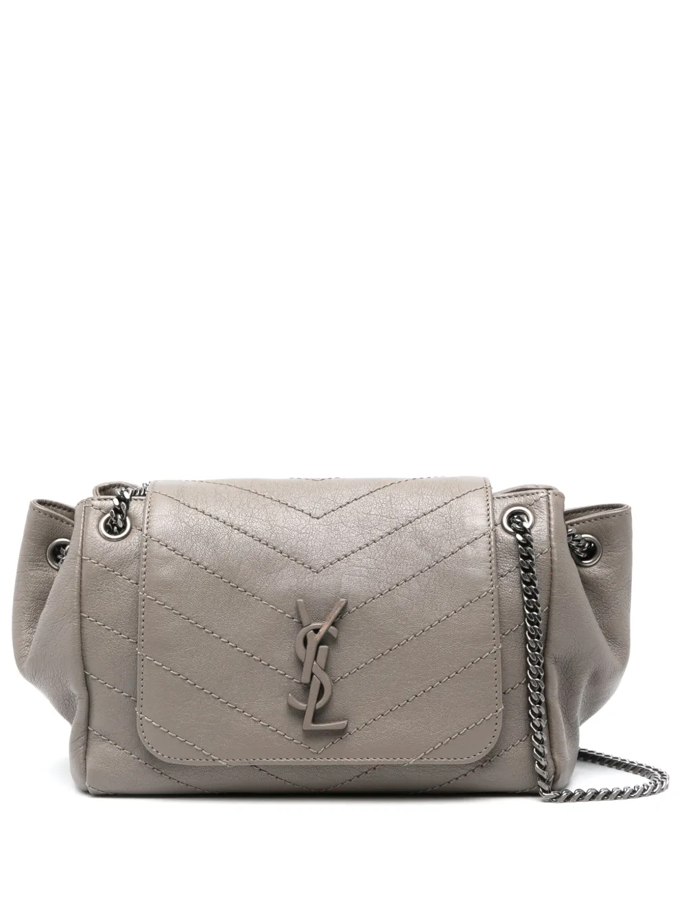 Saint Laurent Pre-Owned small Nolita shoulder bag | Grey | Image 1