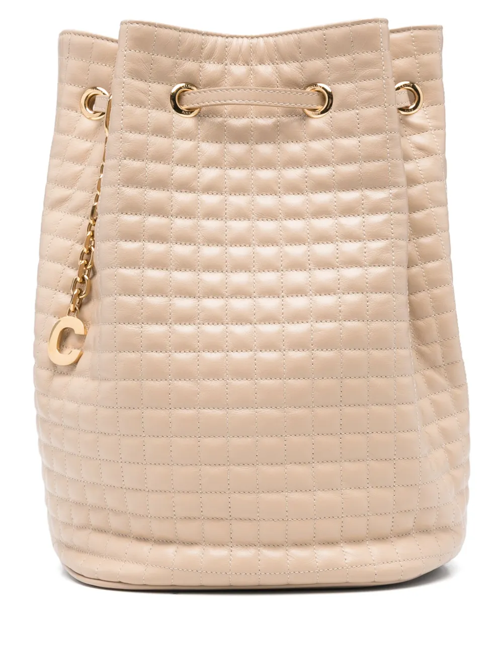 Céline Pre-Owned C 迷你绗缝双肩包（典藏款） | 中性色 | Image 1