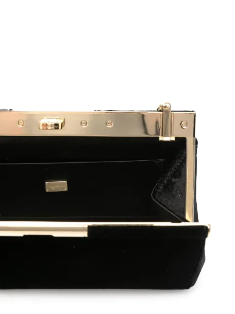 Dolce & Gabbana Pre-Owned velvet clutch BB7620A419580999 - 3