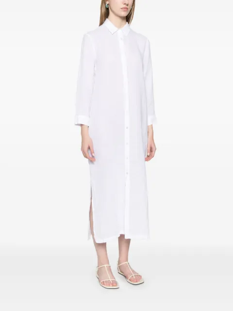 120% Lino linen shirt dress 32ALIW4759000B317000 - 2