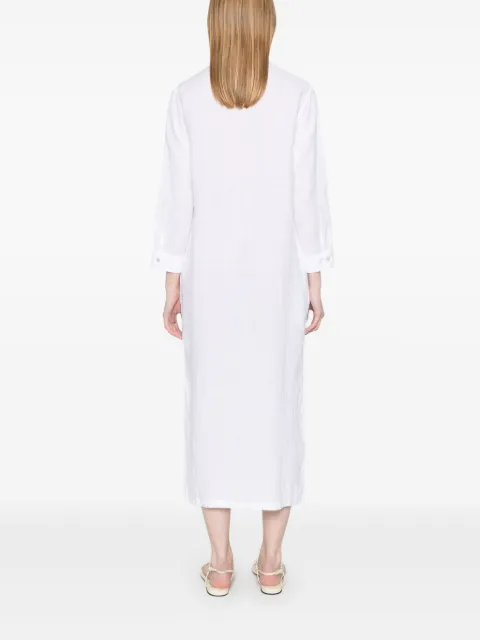 120% Lino linen shirt dress 32ALIW4759000B317000 - 3