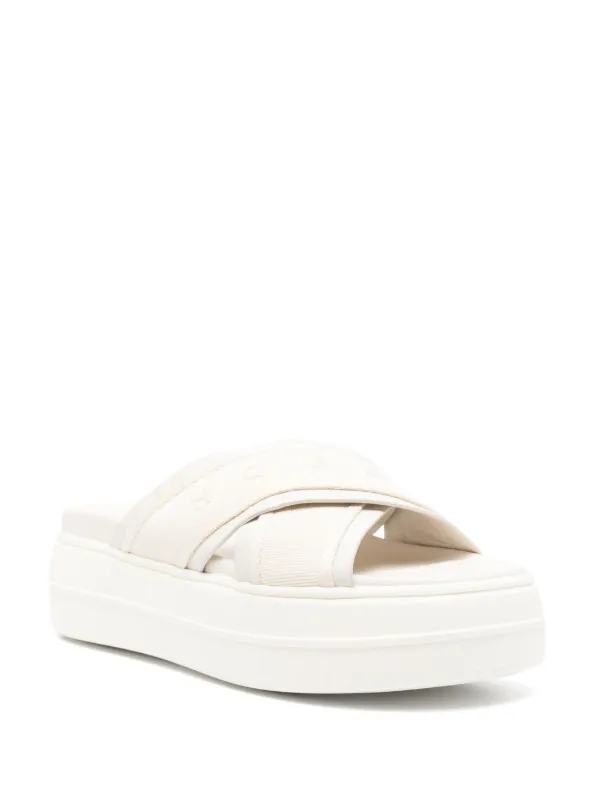 【Hogan】SKYSCRAPER SANDALS ホーガン サンダル Sandals Hogan Skyscraper BLACK for Woman