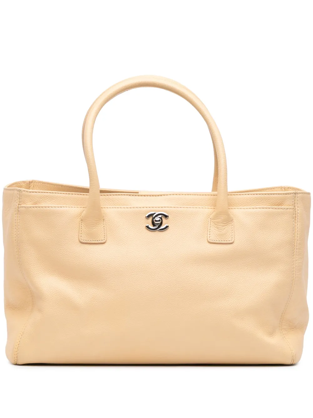 CHANEL Pre-Owned 2012 Medium Executive Cerf Tote satchel | Brown | Image 1